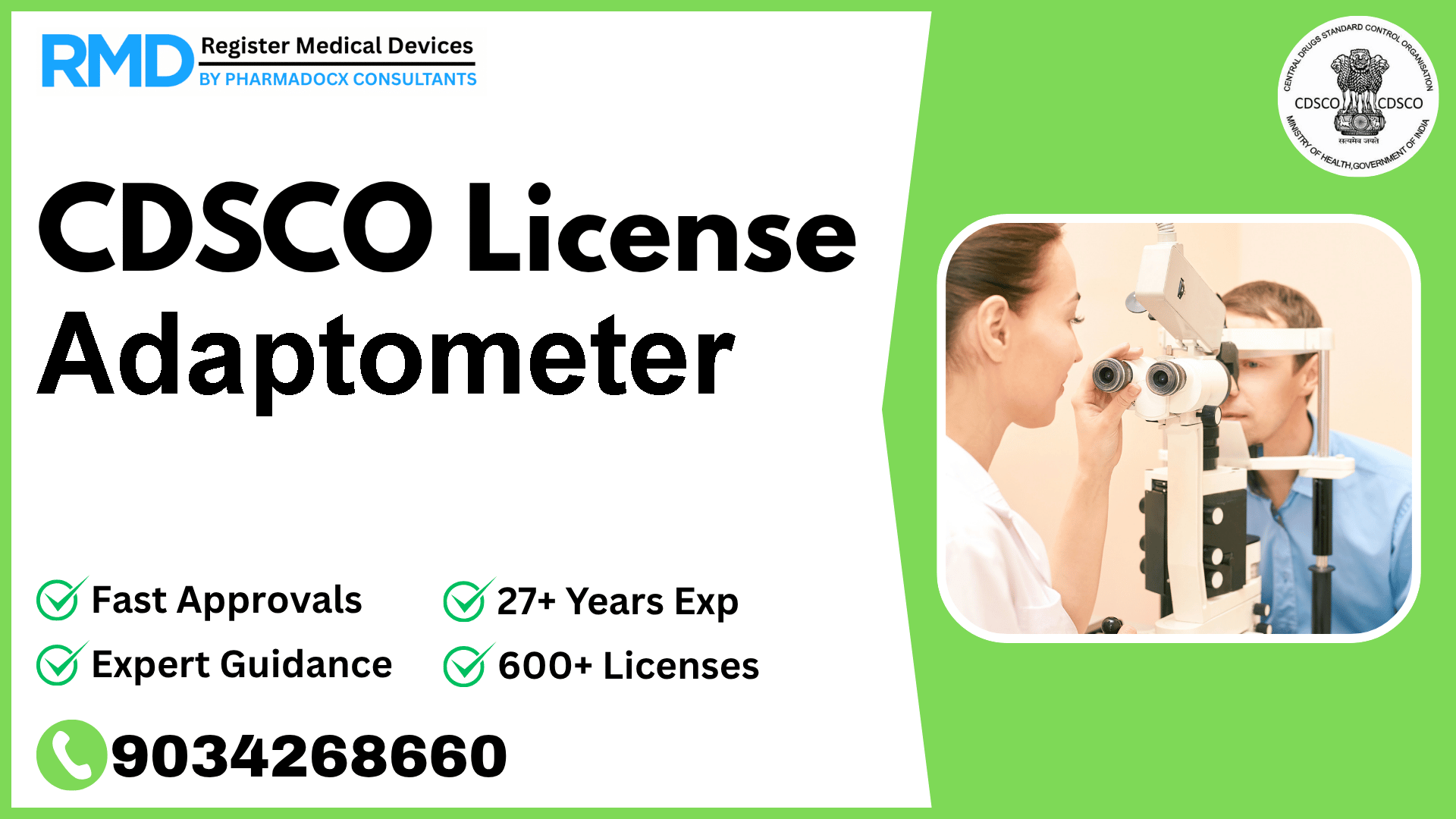 CDSCO License for Adaptometer