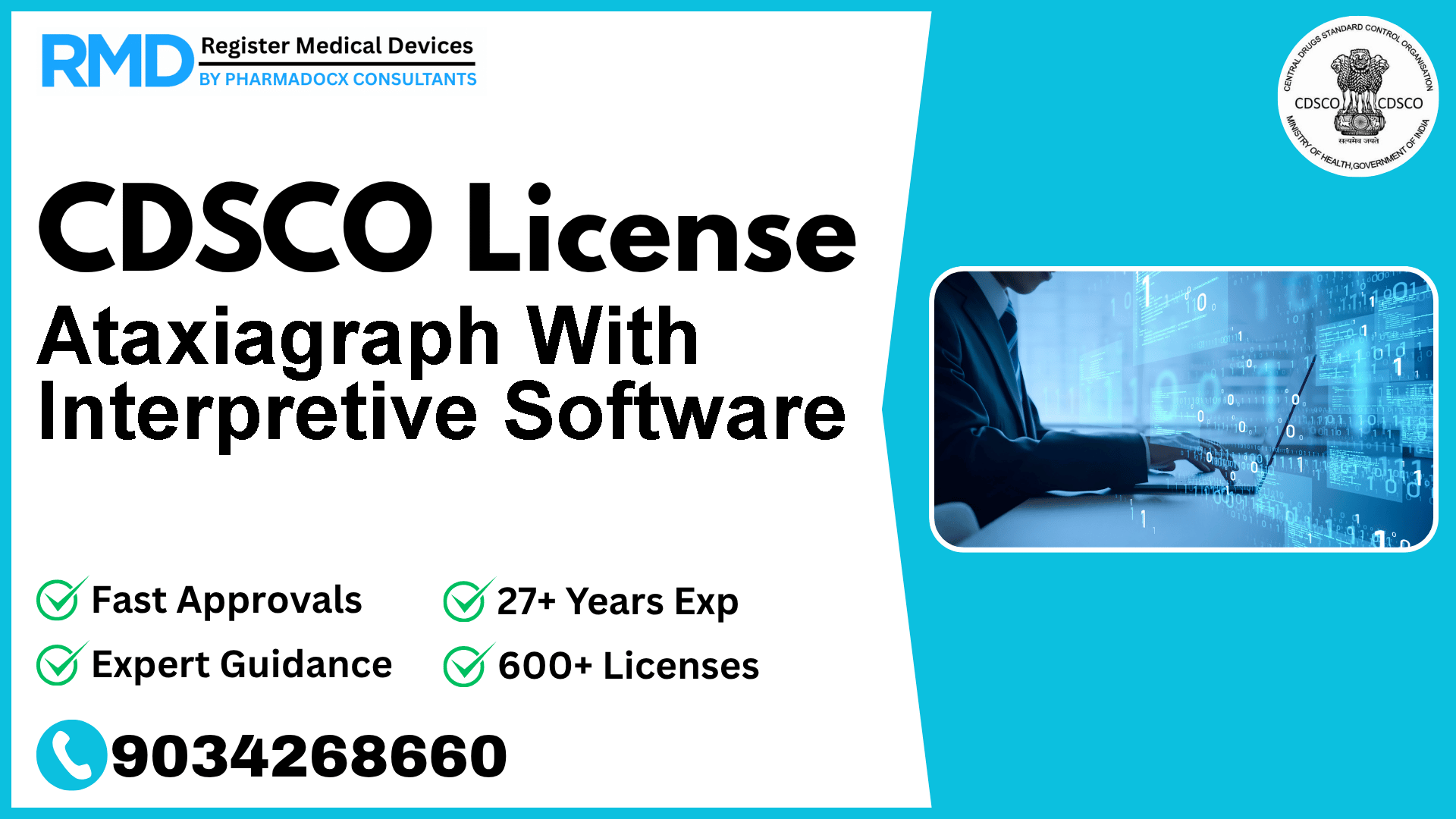 CDSCO License for Ataxiagraph With Interpretive Software