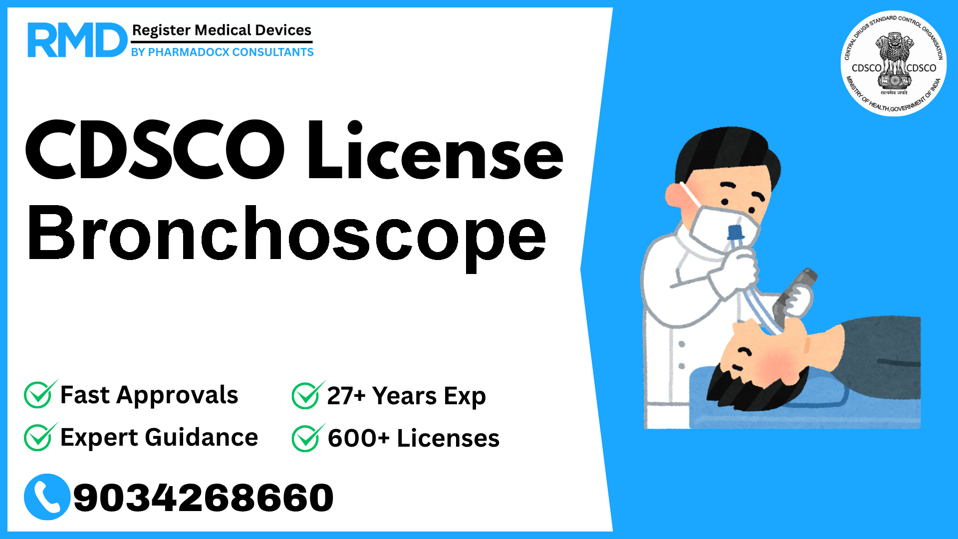 CDSCO License for Bronchoscope