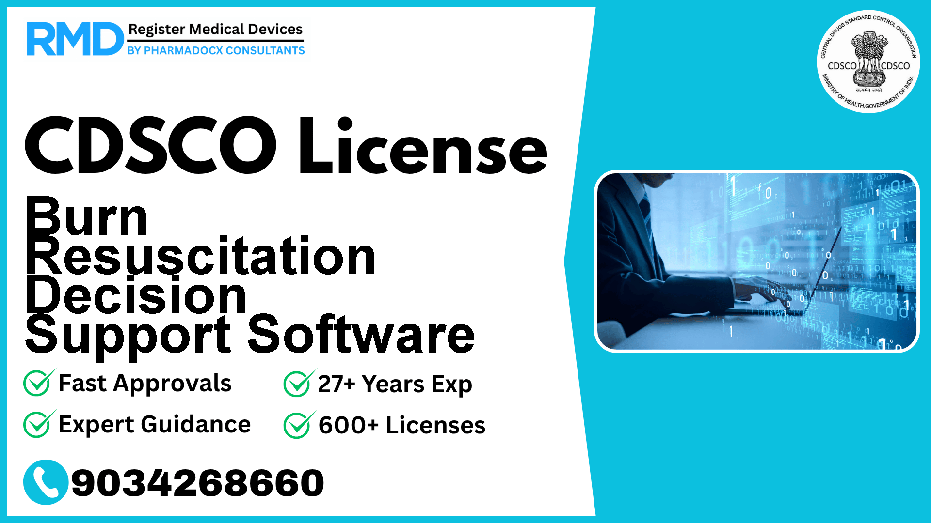 CDSCO License for Burn Resuscitation Decision Support Software