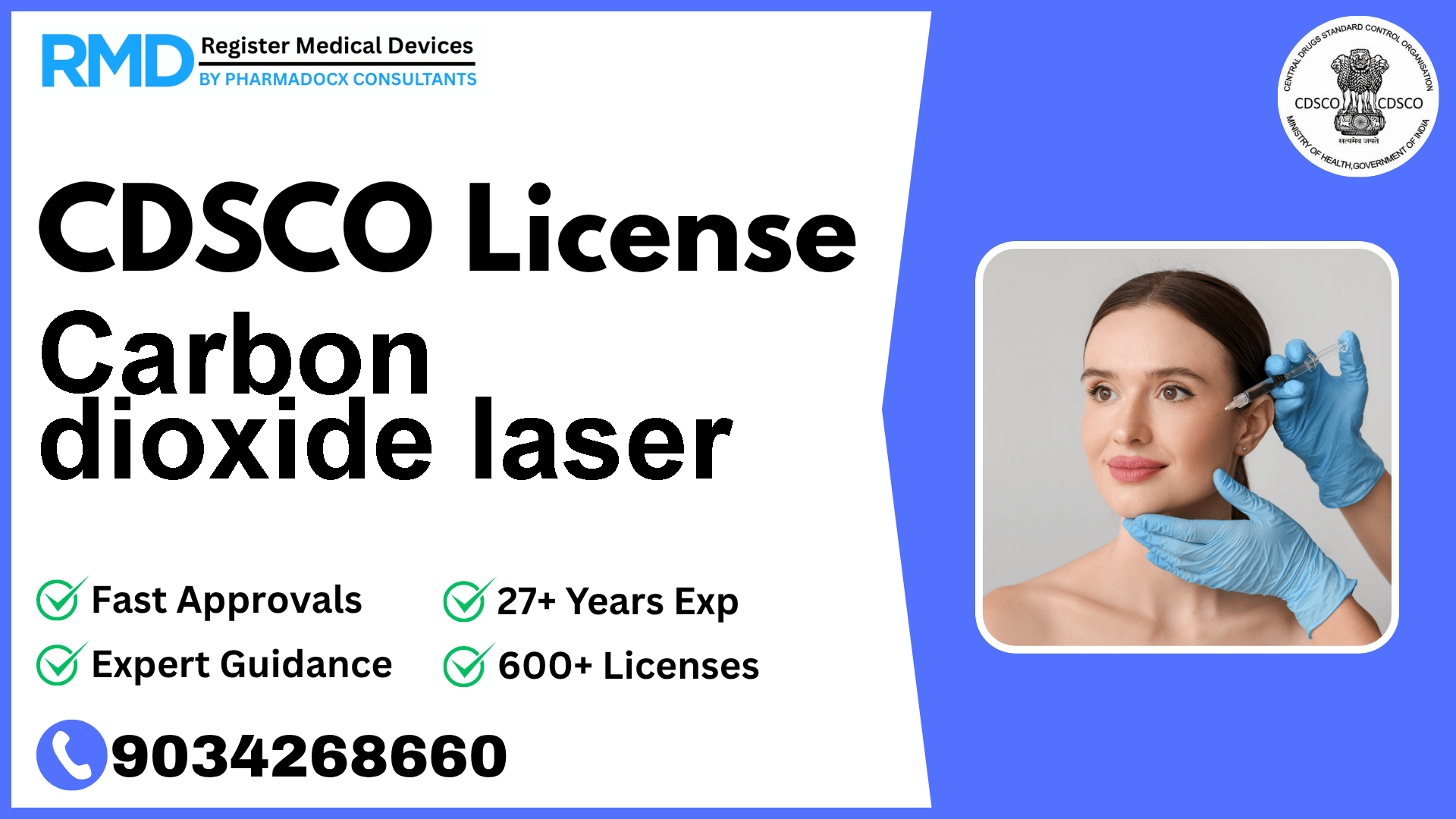 CDSCO License for Carbon dioxide laser