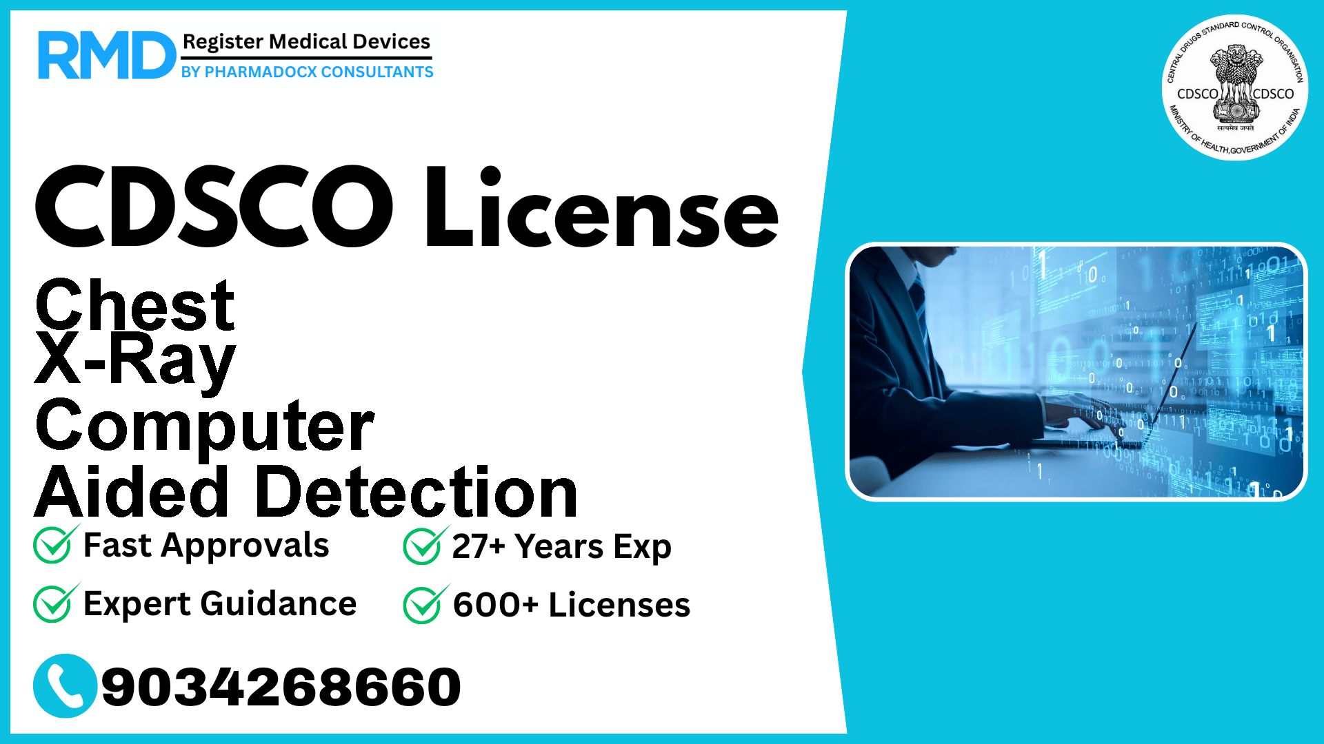 CDSCO License for Chest X-Ray Computer Aided Detection