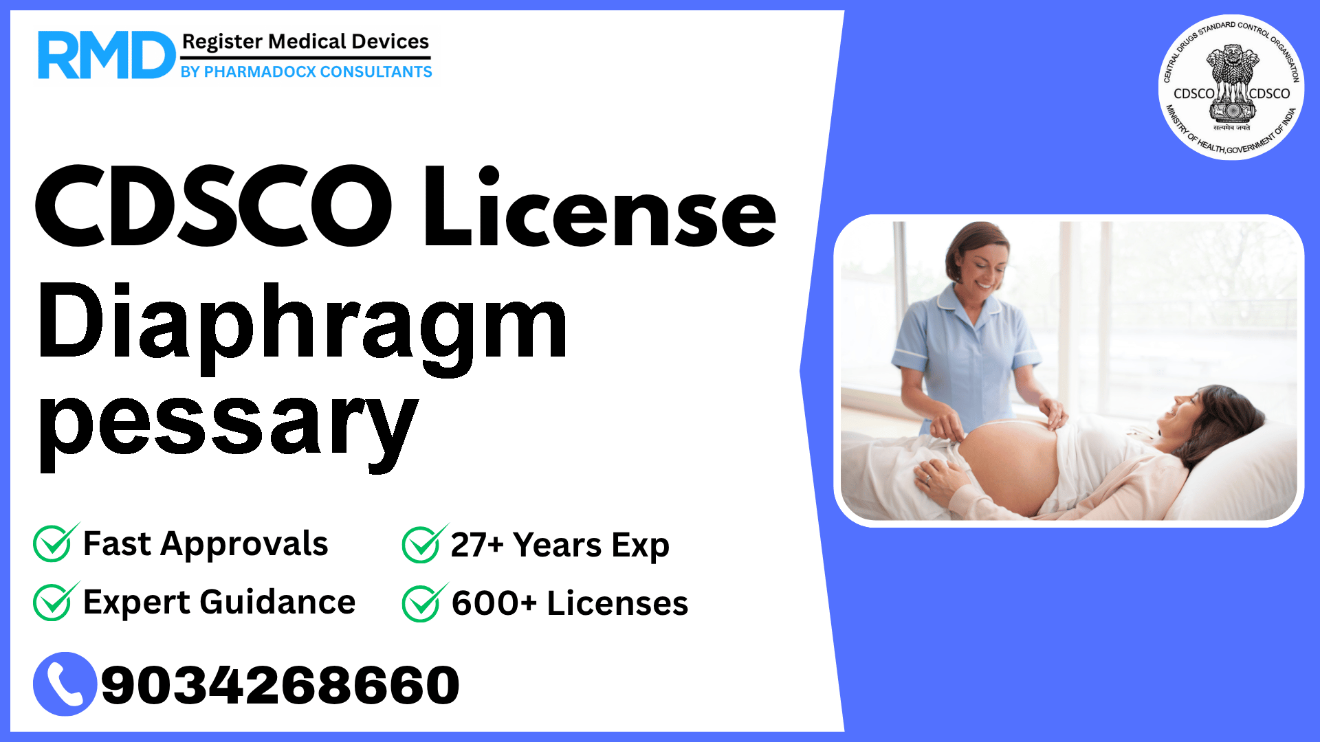 CDSCO License for Diaphragm pessary