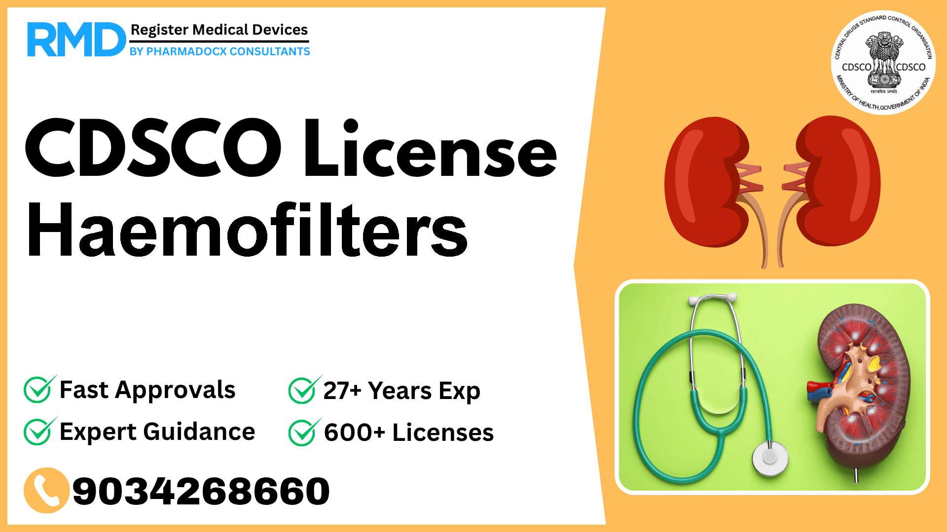 CDSCO License for Haemofilters