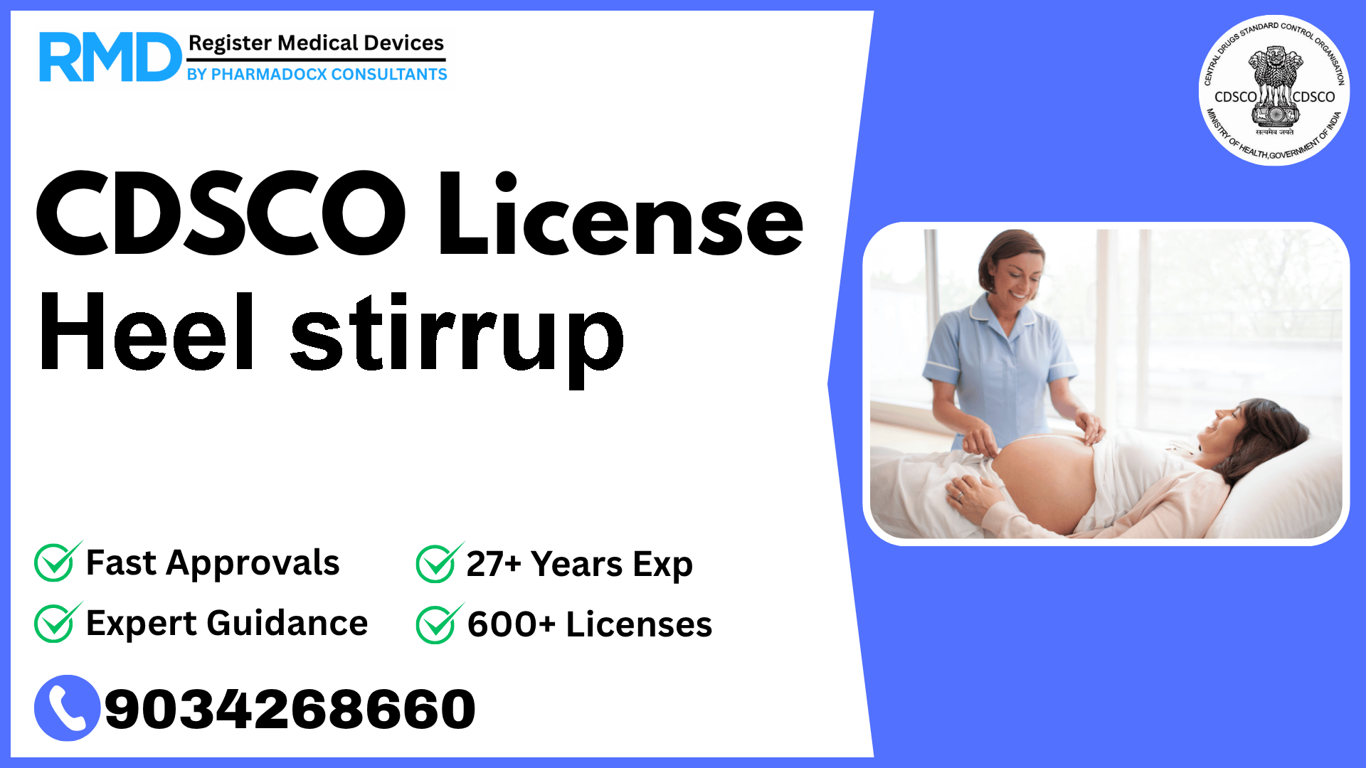 CDSCO License for Heel stirrup