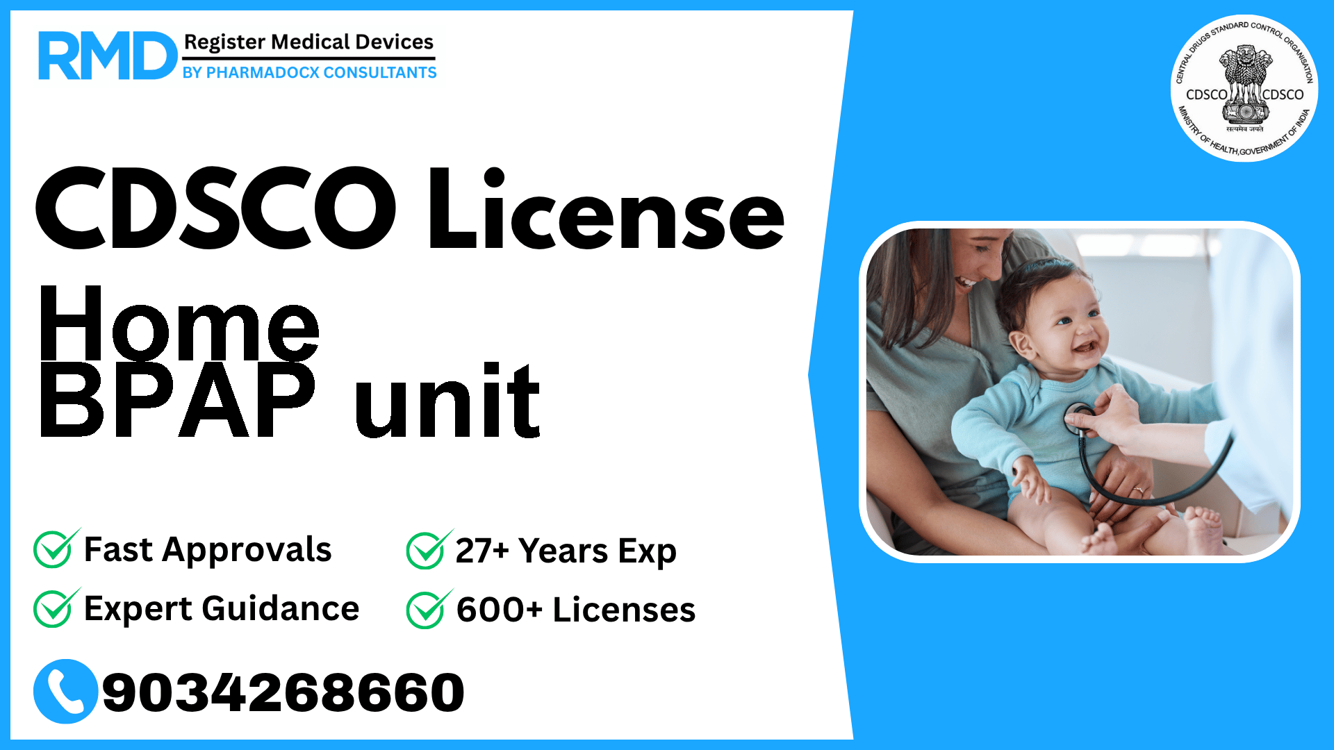 CDSCO License for Home BPAP unit