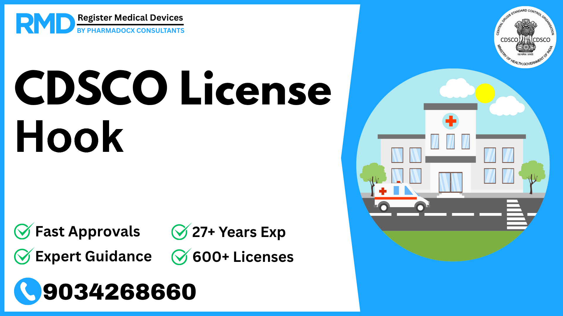 CDSCO License for Hook