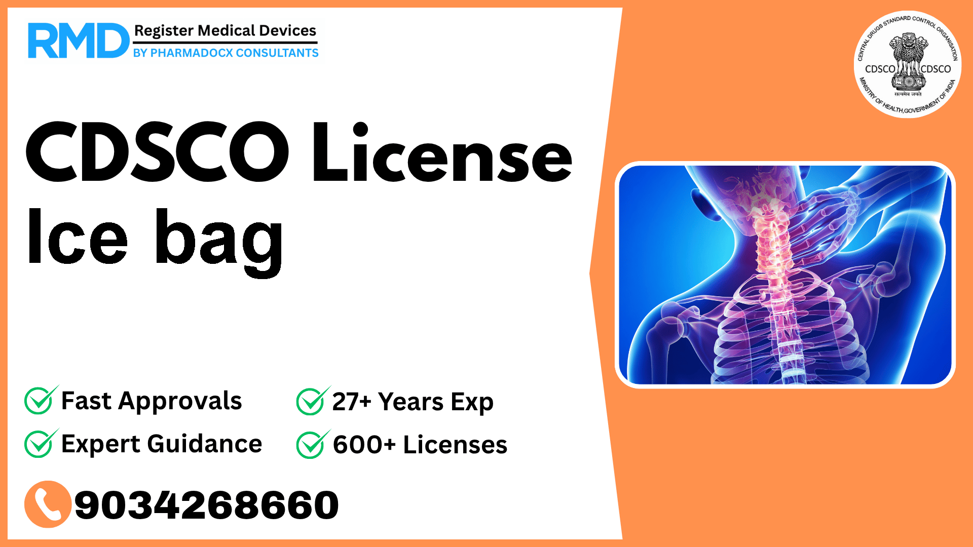 CDSCO License for Ice bag