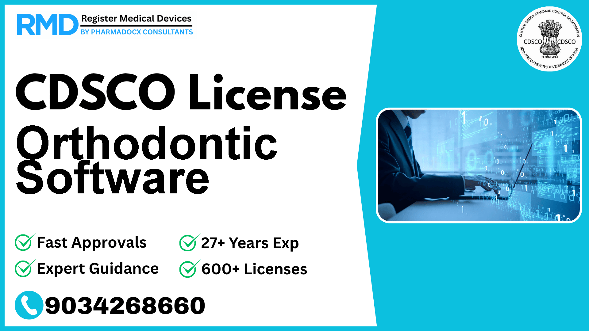 CDSCO License for Orthodontic Software