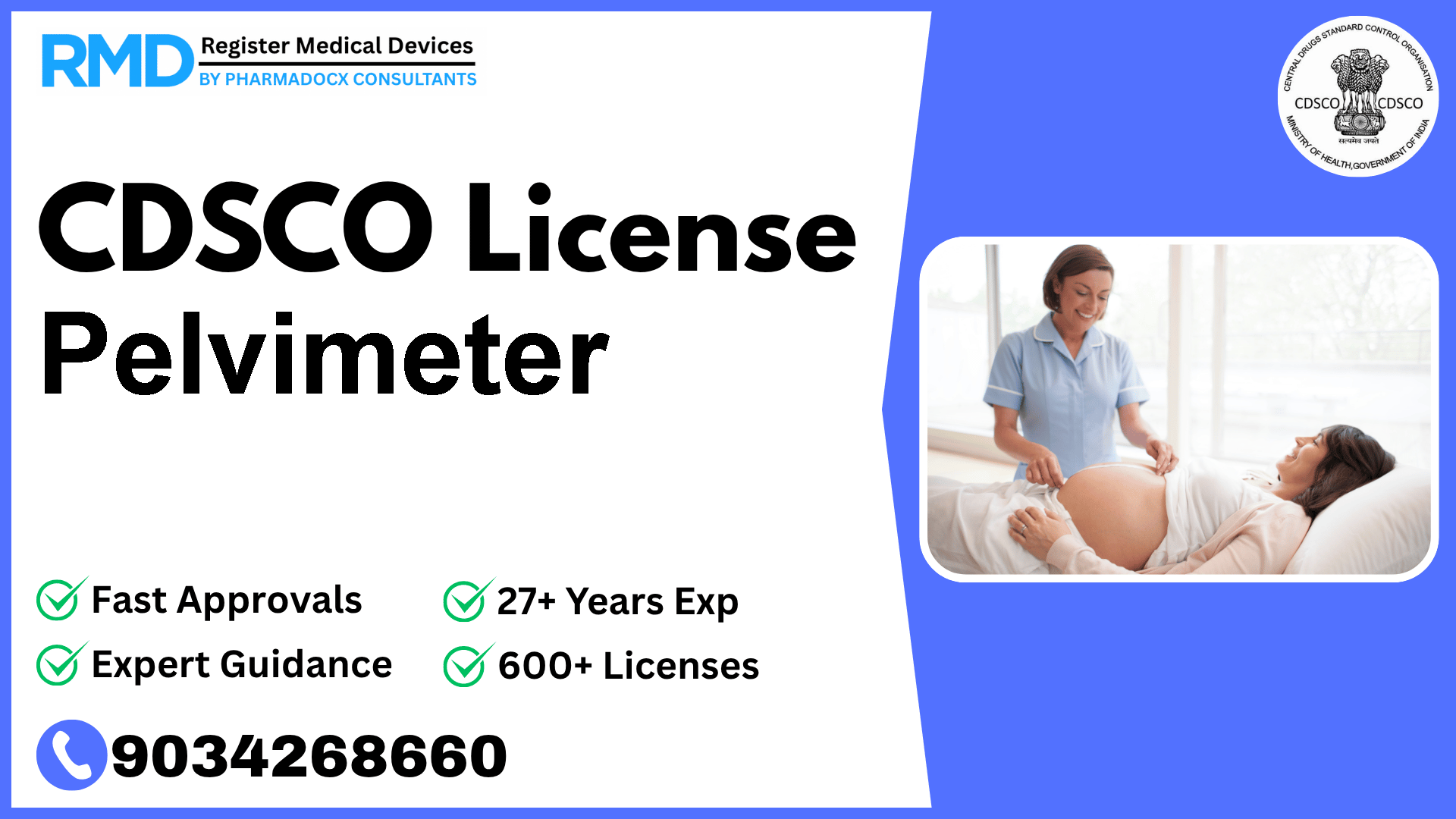CDSCO License for Pelvimeter