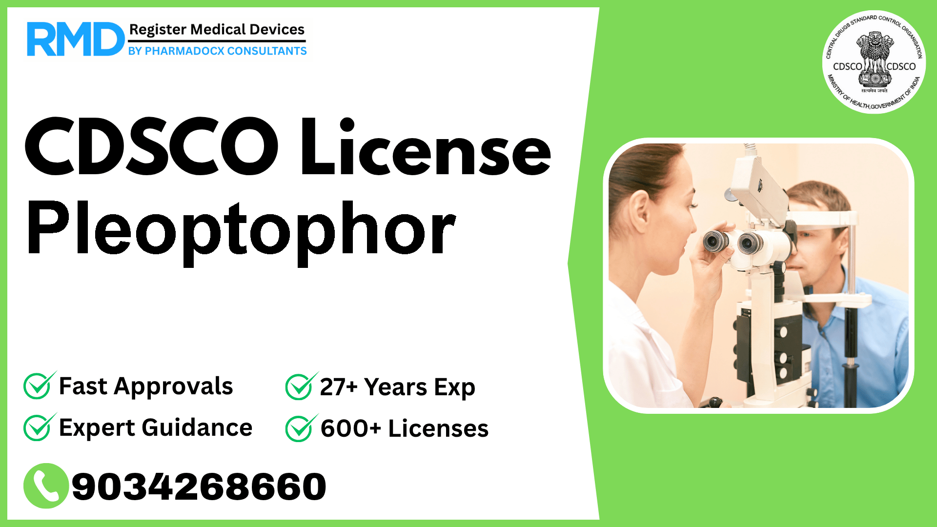 CDSCO License for Pleoptophor