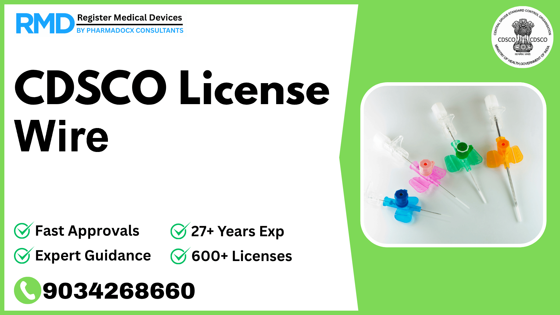 CDSCO License for Wire